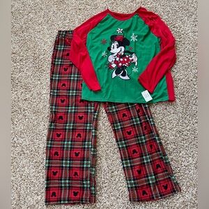 Minnie Mouse Holiday Family Sleep Pajamas, 2-piece set